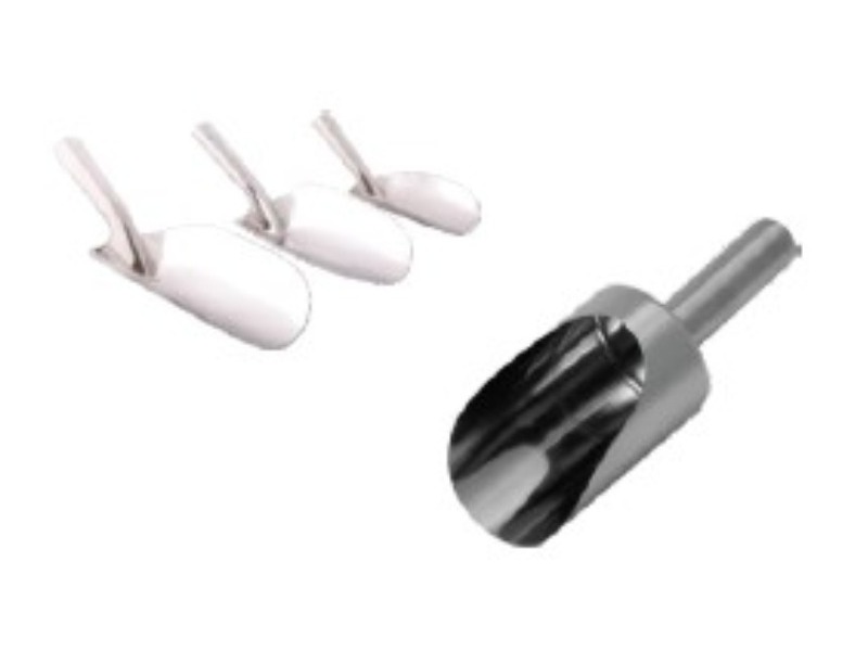 Round Aluminium Scoops